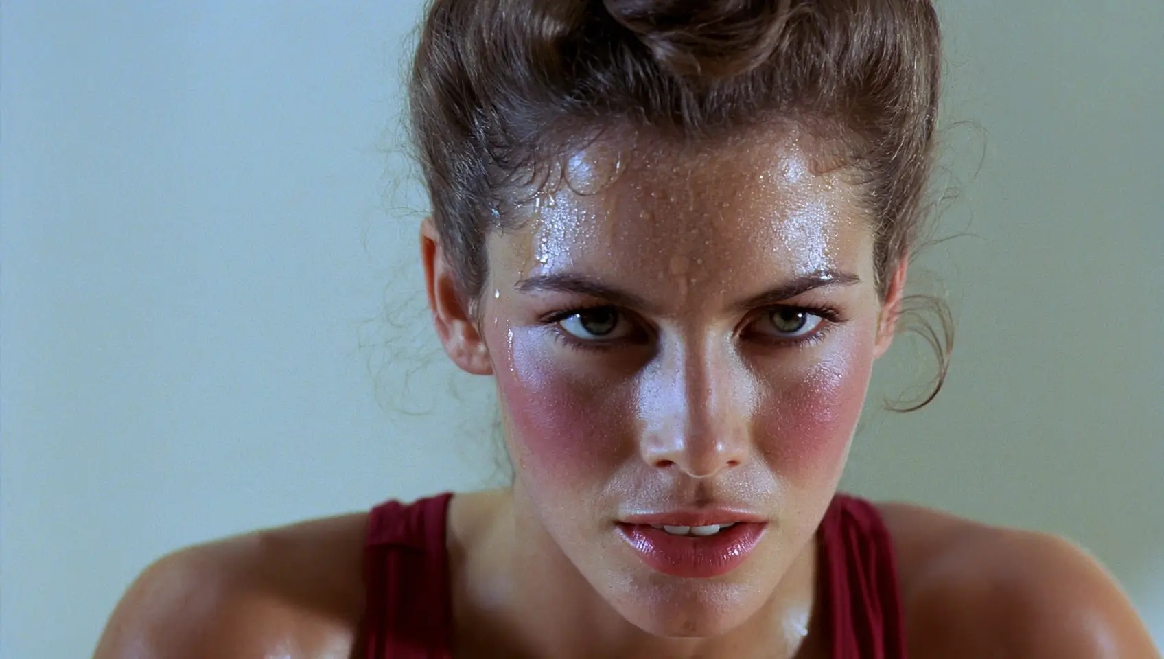 Sweaty women